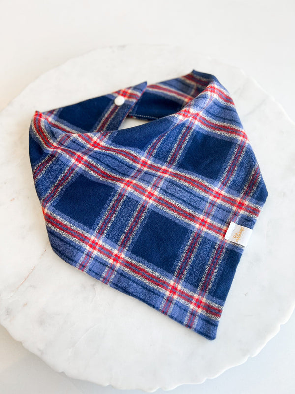 Winter Wonderland Plaid Flannel Bandana